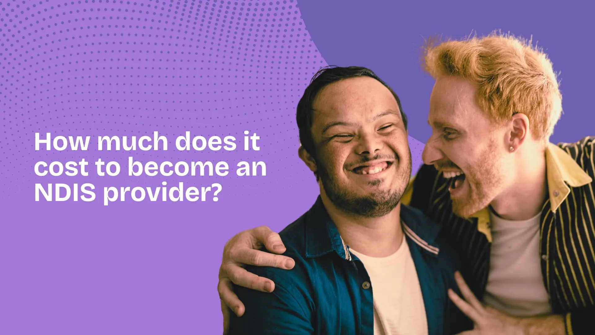 How much does it cost to become an NDIS provider