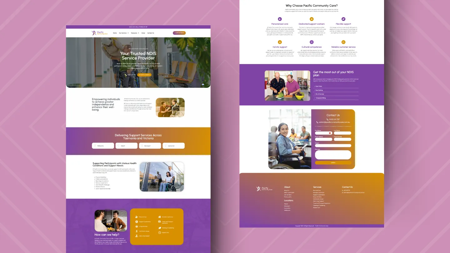 Affordable NDIS Provider Web Design