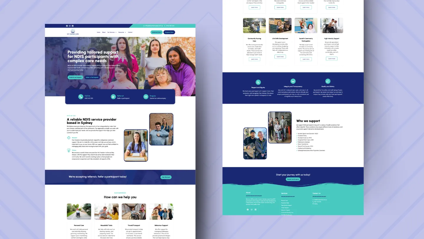 Custom Website