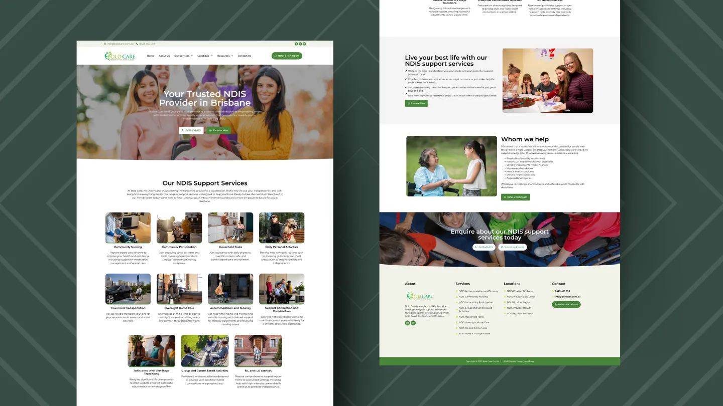 Web design and development